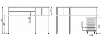 Медицинский пост ДМ-3-012-03 | Корус-Мед | korus-med.ru