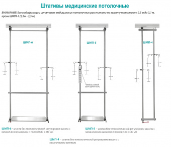 Медицинский штатив ШМП-1 Медин | Корус-мед | korus-med.ru