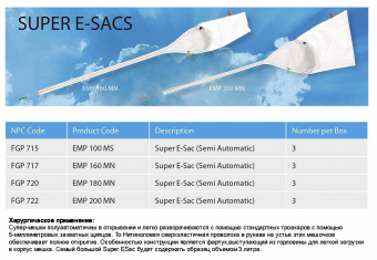 The Super E-Sacs EMP 180 MN Espiner устройство без системы доставки и провода