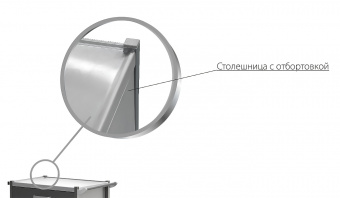 Медицинский Столик СМ-К-17 Медин | Корус-мед | korus-med.ru