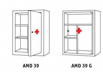 Медицинская Аптечка Hilfe AMD-39 | Корус-Мед | korus-med.ru