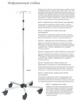 Медицинский Штатив Lojer 60123 | Корус-мед | korus-med.ru